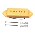 thumbnail image 3 of Xuanheng Single Coil Pickup Musical Instrument Accessory Easy to Install Retro Design Yellow Bridge, 3 of 8