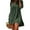 Army Green, variant on UVN Summer Swimsuit Coverups for Womens Chiffon Bikini Swimwear Beach Cover-Ups Ladies Loose Pom Pom Shirt Dress