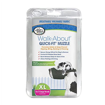 UPC: 0045663590505 | Four Paws Quick Fit Dog Muzzle Black