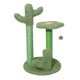 thumbnail image 2 of Rascador de gato de cactus de 21  con colgante Poste de rascador de gato de sisal natural premium completamente, 2 of 7