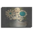 thumbnail image 1 of Luxe Metal Art 'Crackled Bouquet I' by Sue Jachimiec, Metal Wall Art, 16"x12", 1 of 7