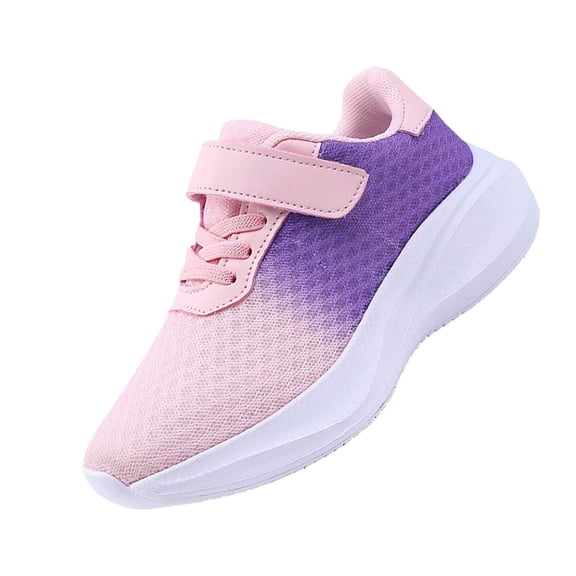 CPNG Girls Sneakers Leisure Non Slip Soft Sole Sports Shoes Spring and Autumn Mesh Breathable Lightweight Comfortable Casual Running Athletic Shoes
