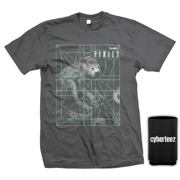Setting mischief humor Pixies T-Shirt Monkey Grid T-Shirt + Coolie (L) - Walmart.com
