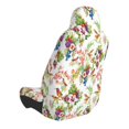 thumbnail image 2 of Wukai Birds And Flowers Full Set Car Seat Covers with Soft Padding Universal Auto Front Seats Protector and Cushion Mat, 2 of 5
