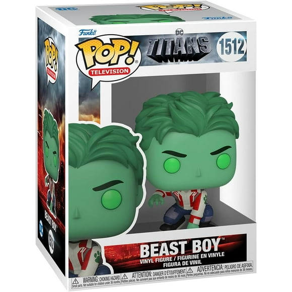 Pop DC Heroes Titans 3.75 Inch Action Figure - Beast Boy #1512