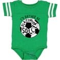 thumbnail image 3 of Inktastic Id Rather Be Playing Soccer Boys or Girls Baby Bodysuit, 3 of 5