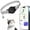 Grey B, variant on otnbgsr GPS waterproof collar cat tracker, compatible with Apple and Android Find My without monthly fees, is an ideal choice for small to cats with advanced tracking solutions and smart collars