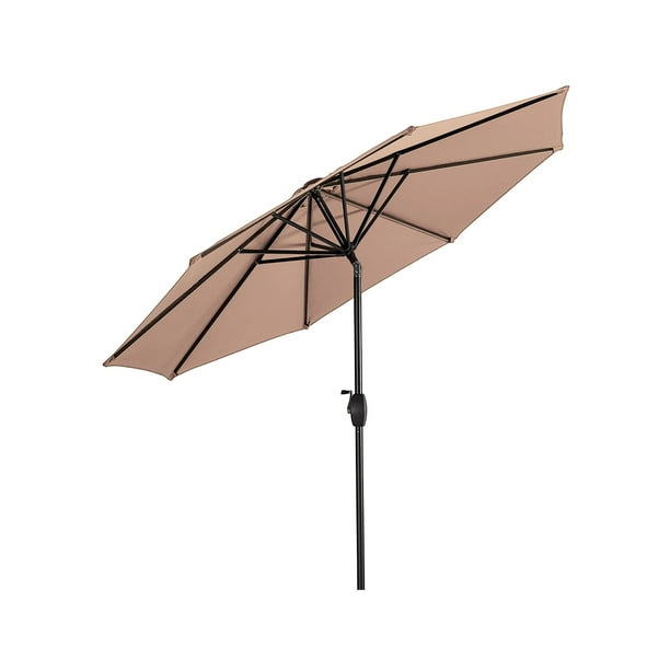 Westin Outdoor 9 Ft Patio Umbrella With Tilt Crank For Garden Backyard Beige Com Westin Outdoor 9 Ft Patio Umbrella With, Patio Umbrella Crank Parts Uk