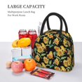 thumbnail image 6 of Haiem Sunflowers And Bird Printed Lunch Bag Women, Lunch Box Lunch Bag for Women, Small Leakproof Cute Lunch Tote Large Capacity Reusable Insulated Cooler Lunch Container, 6 of 6
