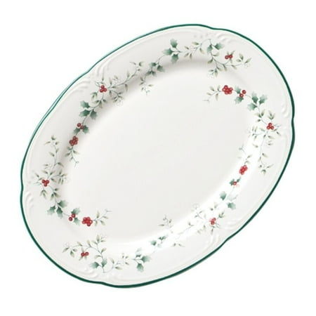 Pfaltzgraff Winterberry 14-inch Stoneware Serving Platter