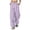 Purple, variant on Fgnfyis Sweatpants For Girls White Cargo High Waist Loose Fit Jogger Trousers Summer Casual Girl Pants Army Green 16-17 Years