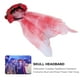 thumbnail image 2 of Halloween Cosplay Diadema Diadema Disfraz Calavera y flor rosa Aro de pelo, 2 of 4