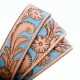 thumbnail image 5 of Resistance Western Leather Belt with Floral Engraved Buckle – Hand-Embossed Full-Grain Cowgirl Belt for Women’s Casual Wear, Plus Sizes Available, 5 of 7