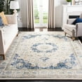 thumbnail image 5 of SAFAVIEH Evoke Teale Traditional Bordered Runner Rug, Light Blue, 2'2" x 9', 5 of 6