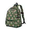 thumbnail image 2 of Pioneer Flower Floral Print Pattern Cute School Backpack with Padded Back and Adjustable Shoulder Straps 13.4"x11"x4.7", 2 of 5