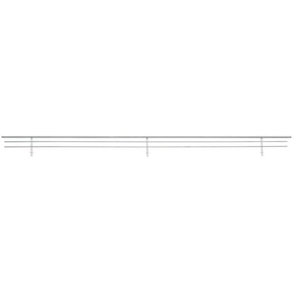 Rev-A-Shelf Csr-35 Csr Series 35" Wire Shoe Rail - Chrome