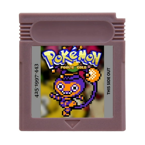 Video Games Cartridge Compatible for GB&GBC Handheld Console Pokemon Fool’s Gold
