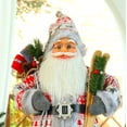 thumbnail image 4 of Adornos navideños de muñeco de Papá Noel de gran tamaño de 60 cm para fiestas de Año Nuevo 2023, accesorios navideños para escaparates, decoraciones para el hogar, 4 of 5