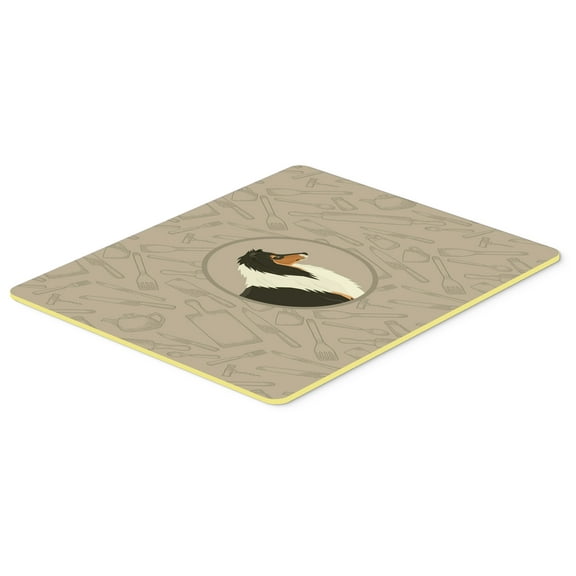 Collie In the Kitchen Kitchen or Bath Mat 24x36