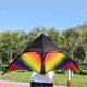 thumbnail image 5 of Un triángulo de kite Colorida fácil de volar cometa de playa de una sola línea con una cuerda de 30 m para niños adultos principiantes, 5 of 7
