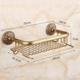 thumbnail image 2 of Toallero de baño Toallero de almacenamiento montado en la pared Toallero con ganchos Accesorios de hardware para muebles 35 cm, 35 cm Zefei Wu 9024735029953, 2 of 3