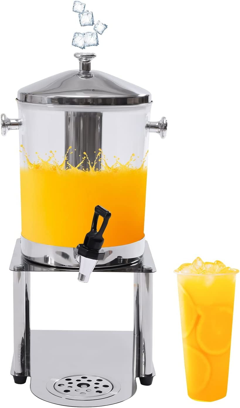Miumaeov Tabletop Beverage Dispenser Drink Juice Coffee Dispenser 2 Gal