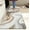 Brown & Gold Marble, variant on Boho Kitchen Rugs Anti Fatigue Kitchen Rugs and Mats Non Skid Washable Cushioned Kitchen Mats for Floor Bohemian Colorful Rugs for Sink Laundry Bathroom,Set of 2,17.3 X28 17.3 X 47 Inch, PVC
