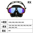 thumbnail image 6 of Rx Optical Diving Goggles Gear Set Hyperopia Myopia Snorkel Full Dry Tube Scuba Mask, 6 of 7