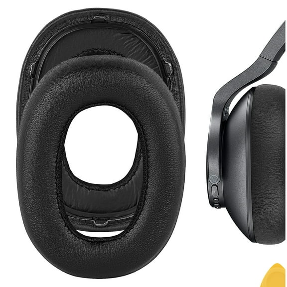 Geekria QuickFit Replacement Ear Pads for AKG N700NC Headphones Ear Cushions, Repair Parts (Black)