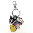 thumbnail image 2 of Kuromi My Melody Pompompurin - Hello Kitty 1" Keychain 4 pc. Pendant, 2 of 3