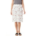 thumbnail image 1 of Printed Wrinkled Lightweight Cotton Skirt, 1 of 3