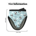 thumbnail image 3 of Pofeuu Cute Panda Bear Print Thickened Mini Silicone Oven Mitts Heat Resistant, Rubber Oven Mitt Gloves, Finger Pinch Grips, Pot Holder, Silicone Potholder, 3 of 7