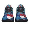 thumbnail image 5 of North Carolina Stte Cardinal and Dogwood Flowers Shoes Sneakers Black Size 3.5, 5 of 7