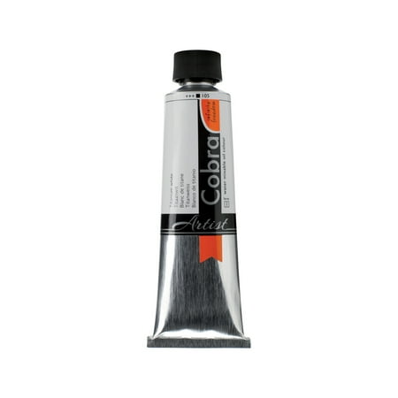 UPC: 8712079312985 | Royal Talens Cobra Artist Water Mixable Oil Color 150ml Titanium White