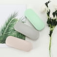 thumbnail image 5 of Unique Bargains Upscale Eyeglasses Case Storage 6.38"x2.44"x1.46" Green, 5 of 5