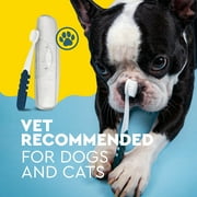RADIUS Soft Bristle Organic Pet Toothbrush for Dogs and Cats