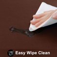 thumbnail image 3 of Rectangle Table Cloth x Wipeable Vinyl Tablecloths Protector Oil Spill Proof Plastic Table Cover for Dining Picnic Camping Outdoor, 3 of 6