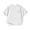 White, variant on XEGLSBU Long Sleeve Shirts for Girls 5T Children's Casual Short Sleeved T Shirt Day Letter Print Round Neck T Shirt White Size 6-7 Years