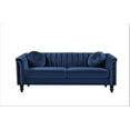 thumbnail image 2 of US PRIDE FURNITURE Hills Tufted Back Nailhead 75.2" Sofa-Dark Blue, 2 of 5
