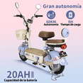 thumbnail image 2 of Motobici Eléctrica Honey Whale U4S Morado, 2 of 6