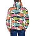 thumbnail image 5 of Zip Up Hoodies for Men - Lantern Koi Fish Long Sleeve Comfrt Men'S Fashion Hoodies & Sweatshirts, Jackets for Men Hoodies Pullover Clothing Clothes with Pouch, 5 of 5