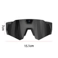 thumbnail image 2 of HUISZJ Smart Camera Glasses, Cycling Action Sunglasses, HD 1080P Sport Camera Sunglasses 64G ROM Sports Wearable Glasses, 2 of 10