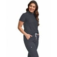 thumbnail image 5 of Green Town Scrubs for Women Scrub Set - Slim Fit Jogger Pant and Mandarin Collar Tuck-In Top, Easy Care Uniform, 5 of 6