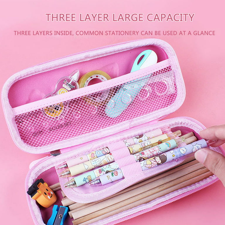 2 Layer Large Capacity EVA Zipper Pencil Box | ProCase