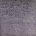 thumbnail image 1 of Ahgly Company Machine Washable Indoor Square Industrial Modern Viola Purple Area Rugs, 8' Square, 1 of 7