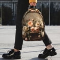 thumbnail image 2 of Easygdp Vintage Peonies Rustic Charm Mochila Ligera de 15 Pulgadas para Estudiantes, Mochila Cómoda para la Escuela y Viajes, Correas Ajustables, 2 of 6
