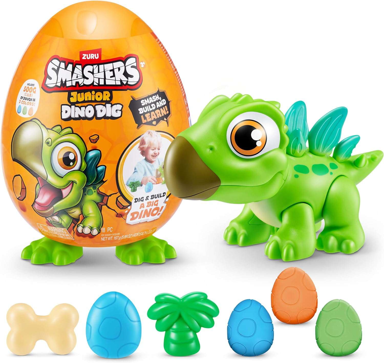 Zuru Smashers Series Child Novelty & Gag Toy, Blue, 32.08 oz