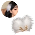 thumbnail image 2 of Yokua Vintage Feather Hairpin Chinese Style Hair Clip Summer Hairpin for Woman, 2 of 20