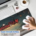 thumbnail image 4 of Halloween-Themed Mouse Pad Pumpkin Glowing in Spooky Forest, 31.5x11.8 Inch Extended Mat, Waterproof and Non-Slip Base – Perfect for Office, Gaming Laptop Gaming Mouse Pad, 4 of 7