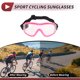 thumbnail image 3 of Gafas de motocicleta únicas 1 Pc, gafas de sol deportivas al aire libre de PC PU para motocross, bicicleta de tierra, ATV, lente clara, marco rosa, 3 of 6